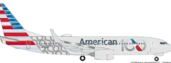 herpa 539579 Boeing 737-800 100 Years American Airlines | WINGS 1:500