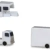 herpa 532662 Catering Truck für Airbus A380 4er Set 1:500