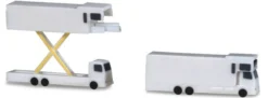 herpa 532662 Catering Truck für Airbus A380 4er Set 1:500