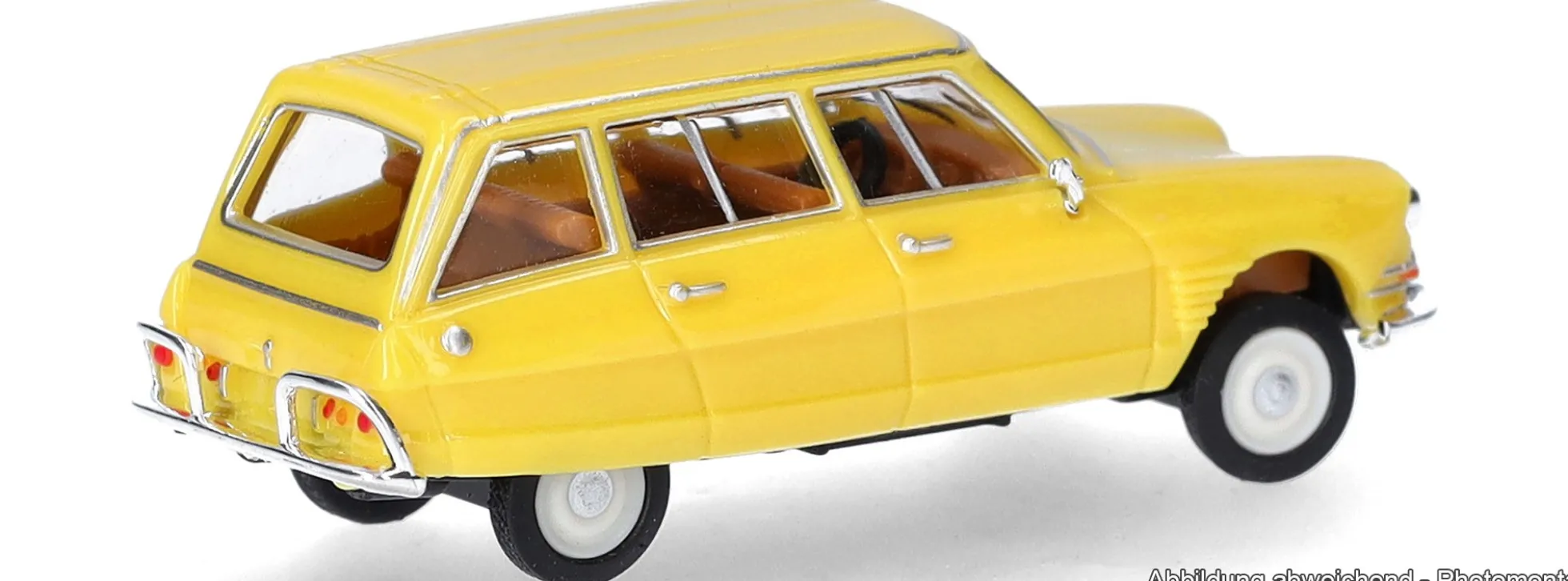 herpa 027328-005 Citroen AMI 6 Break zinkgelb | Modellauto 1:87