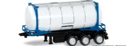 herpa 076678-003 Containerauflieger 3-achs 26 ft. | LKW-Auflieger-Modell 1:87