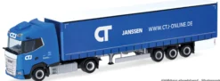 herpa 318495 DAF XG Gardinenplanen-Sattelzug CTJ | LKW-Modell 1:87