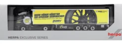 herpa 961530 DAF XG Kühlkoffer-Sattelzug - Kalbitz / Wheelworld-2DRV | LKW-Modell 1:87