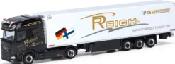 herpa 318112 DAF XG+ Kühlkoffersattelzug Reich LKW-Modell 1:87