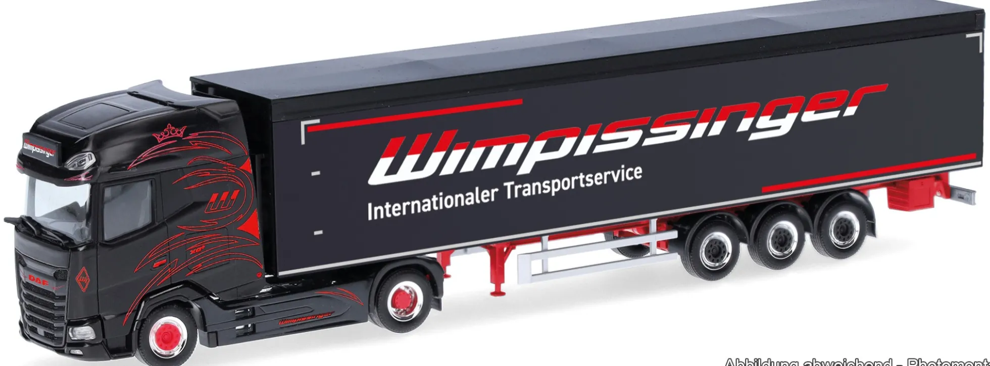 herpa 318464 DAF XG+ Schubboden-Sattelzug Wimpissinger | LKW-Modell 1:87