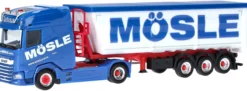 herpa 320153 DAF XG+ Stahlmuldensattelzug Mösle LKW-Modell 1:87