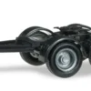 herpa 051453-002 Dolly für Hängerzug schwarz 4 Stück LKW-Zubehör 1:87