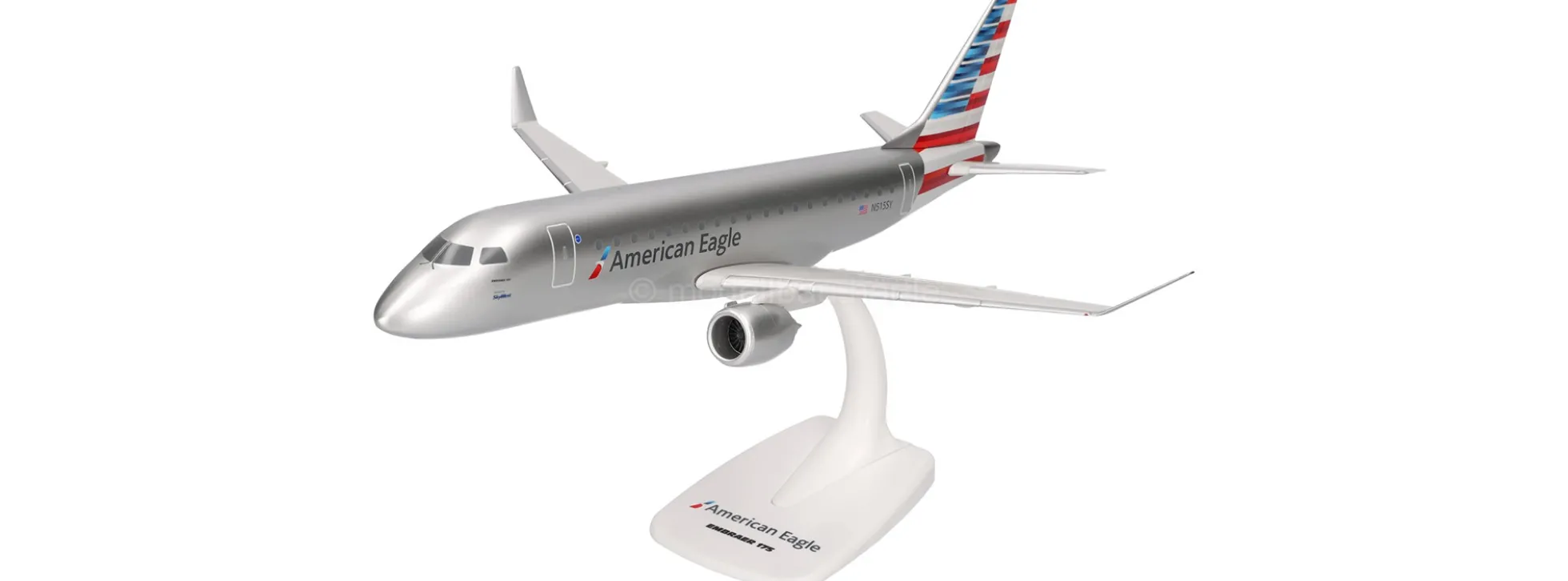 herpa 614887 Embraer E175 American Eagle | Snap-Fit WINGS 1:100