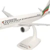 herpa 609258-001 Embraer E190 Bulgaria Air | Snap-Fit WINGS 1:100