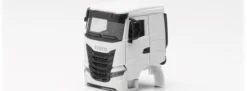 herpa 085496 Fahrerhaus Iveco S-Way Flachdach - weiß | 2 Stück | LKW-Zubehör 1:87