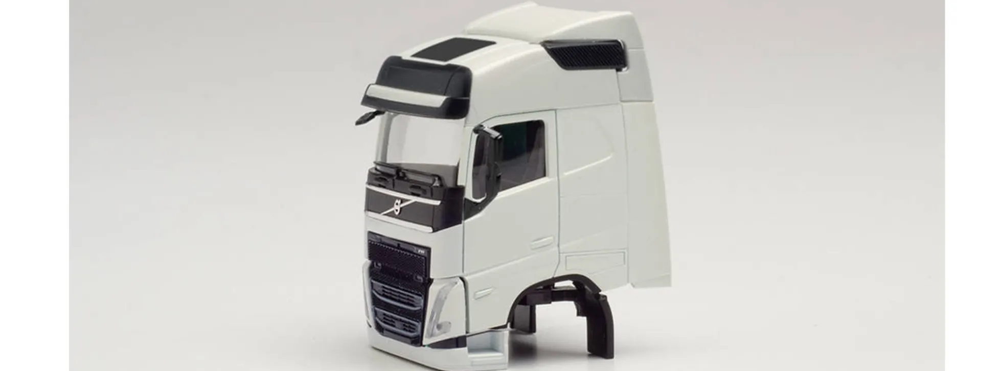 herpa 085373 Fahrerhaus Volvo FH GL 2020 mit Windleitblech weiss 2 Stück LKW-Zubehör 1:87