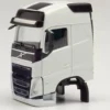 herpa 085380 Fahrerhaus Volvo FH GL 2020 ohne Windleitblech weiss 2 Stück LKW-Modell 1:87
