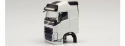 herpa 085380 Fahrerhaus Volvo FH GL 2020 ohne Windleitblech weiss 2 Stück LKW-Modell 1:87