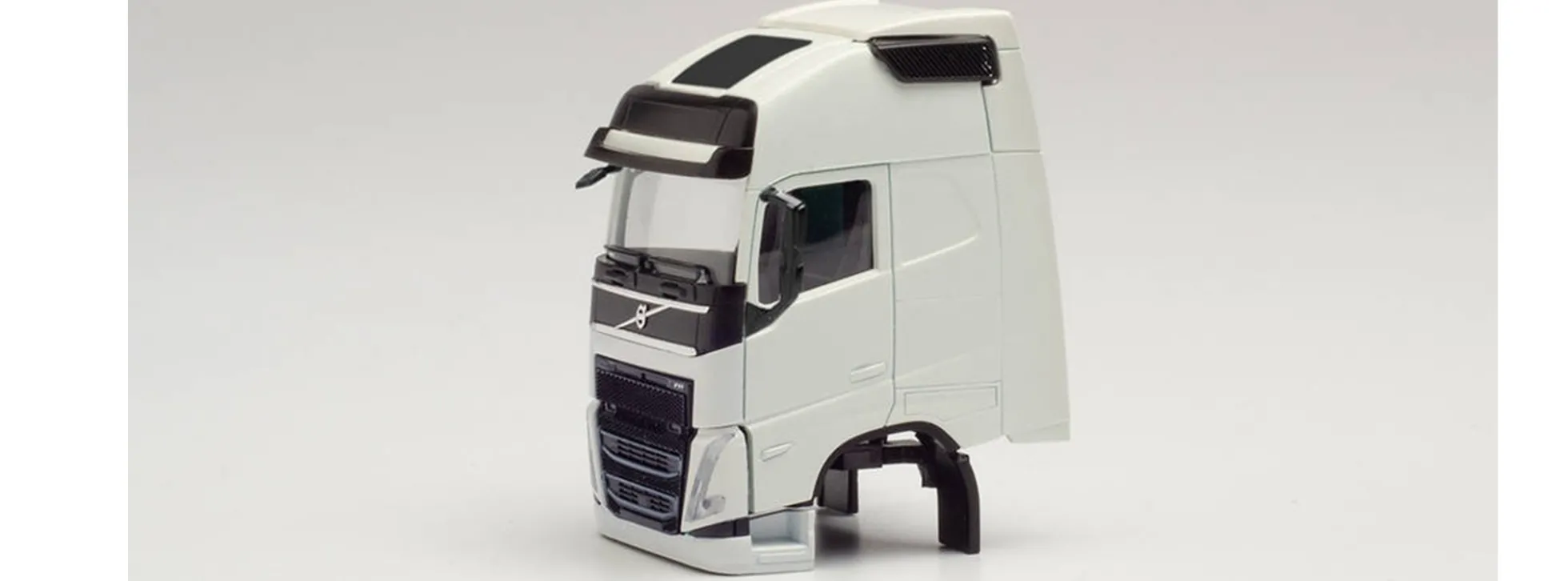 herpa 085359 Fahrerhaus Volvo FH GL XL 2020 mit WLB weiss 2 Stück Zubehör LKW 1:87