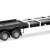 herpa 085960 Fahrgestell 5achs Hänger Schweden | 2 Stück | Teileservice 1:87