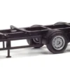herpa 085274 Fahrgestell Tandemanhänger für 7,82m Wechselaufbauten 2 Stück Bausatz 1:87