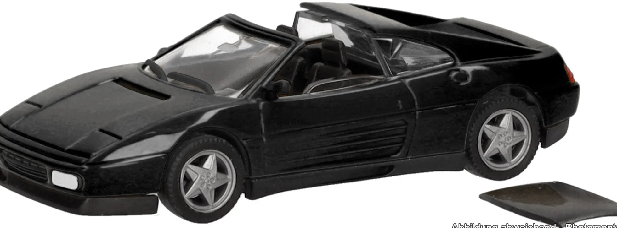 herpa 025300-002 Ferrari 348 ts nero Automodell 1:87