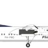 herpa 572811 Fokker 50 Philippine Airlines PH-PRG | WINGS 1:200