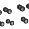 herpa 054089 Geländereifen mit Allradfelgen 8 Stück Zwillingsradsatz 8 Stück Vorderradsatz Zubehör