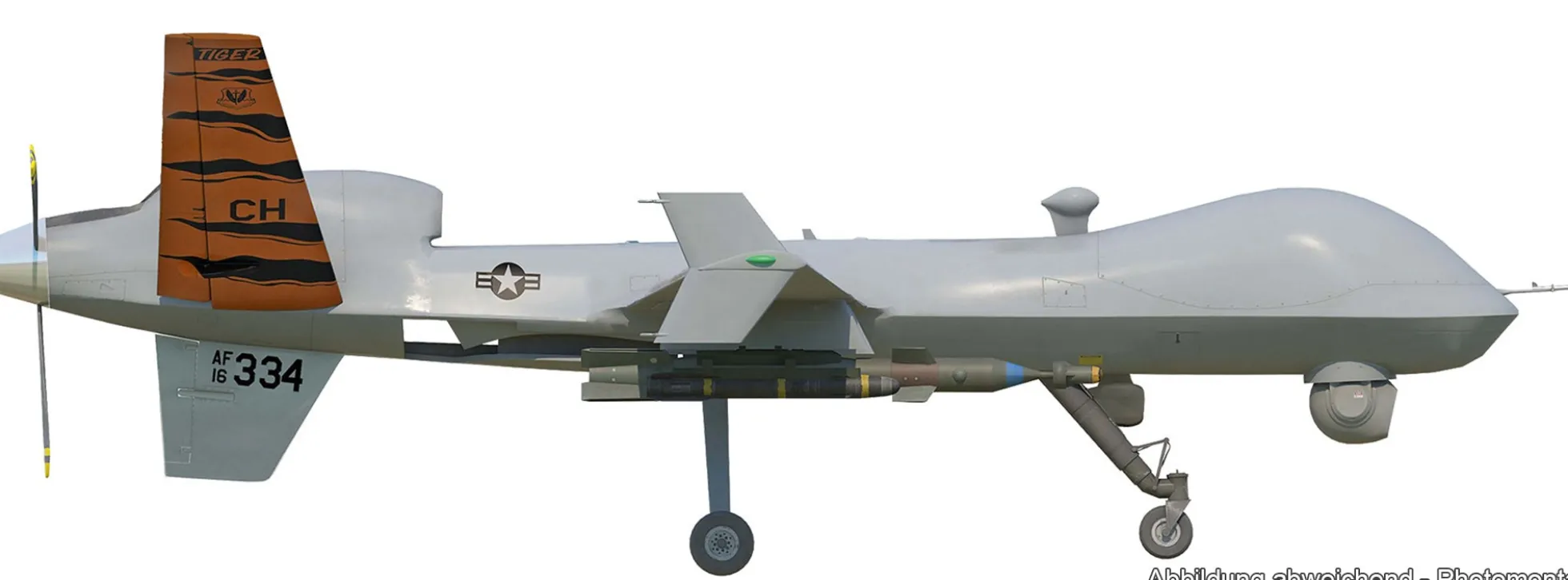 herpa 580922 General Atomics MQ-9A Reaper 11th Attack Squadron | WINGS 1:72
