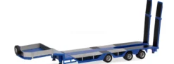 herpa 076968-003 Goldhofer Allrounder Auflieger 3achs enzianblau | LKW-Zubehör 1:87