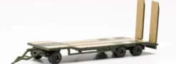 herpa 746960 Goldhofer TU3 Tiefladeanhänger 3-Achsig | Anhängermodell 1:87