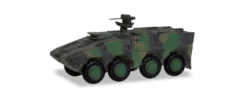herpa 746403 GTK Boxer Transportfahrzeug Umtarnung bronzegrün | Militärmodell 1:87