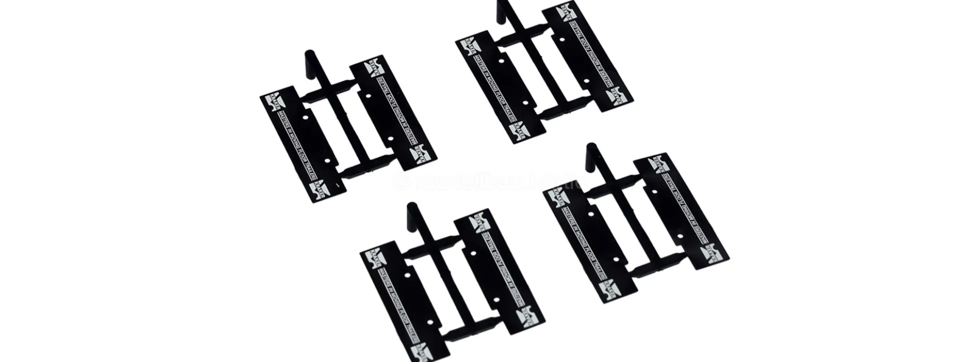 herpa 054904 Heckspritzlappen für Auflieger und LKW Kraker | 8 Stück | LKW Zubehör 1:87