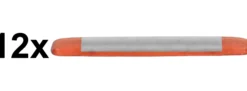herpa 054799 Hänsch DBS 5000 für PKW orangetransparent | 12 Stück | Modellauto Zubehör 1:87