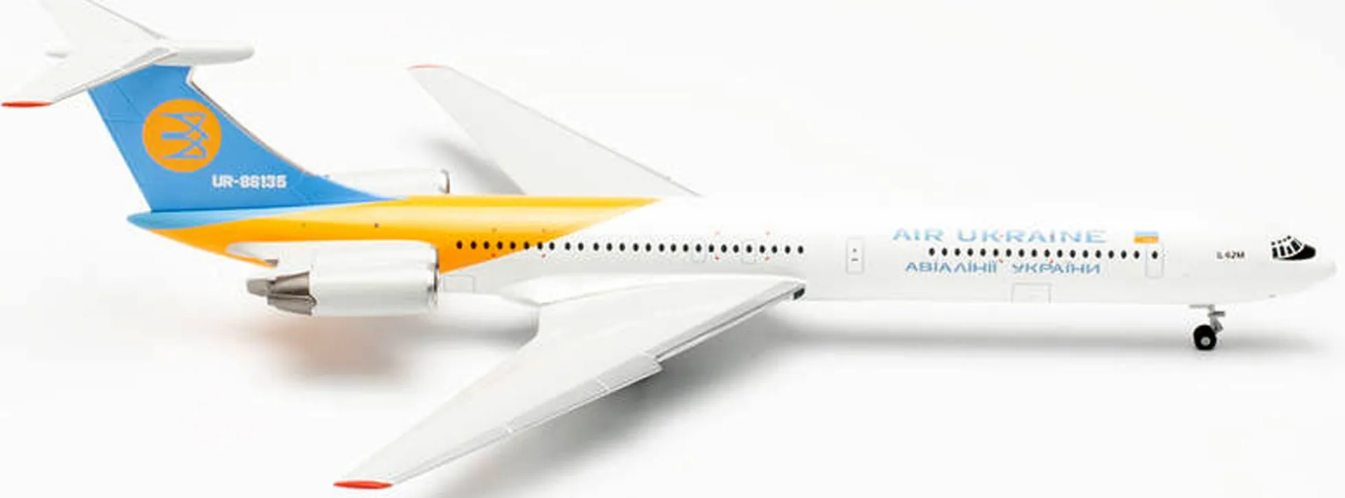 herpa 572699 Ilyushin IL-62M Air Ukraine | WINGS 1:200