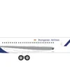 herpa 573047 Ilyushin IL-62M Malev Hungarian Airlines | WINGS 1:200