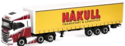 herpa 320757 Iveco S-Way Gardinenplanensattelzug Hakull LKW-Modell 1:87