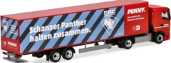 herpa 962056 Iveco S-Way Kühlkoffersattelzug PENNY DEL ERC Ingolstadt LKW-Modell 1:87