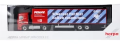 herpa 962056 Iveco S-Way Kühlkoffersattelzug PENNY DEL ERC Ingolstadt LKW-Modell 1:87