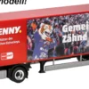 herpa 962124 Iveco S-Way Kühlkoffersattelzug PENNY DEL Straubing Tigers LKW-Modell 1:87