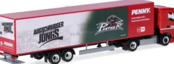 herpa 962001 Iveco S-Way Kühlkoffersattelzug PENNY DEL Augsburger Panther LKW-Modell 1:87