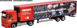 herpa 962100 Iveco S-Way Kühlkoffersattelzug PENNY DEL Nürnberger Ice Tigers LKW-Modell 1:87