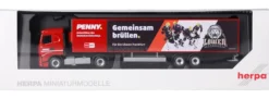 herpa 962049 Iveco S-Way Kühlkoffersattelzug PENNY DEL Löwen Frankfurt LKW-Modell 1:87
