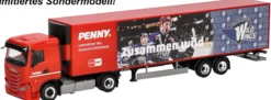 herpa 962117 Iveco S-Way Kühlkoffersattelzug PENNY DEL Schwenninger Wild Wings LKW-Modell 1:87