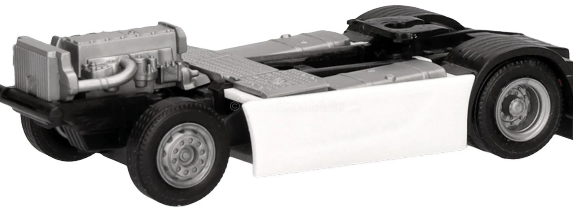 herpa 086387 Iveco S-Way/Stralis weiß | 2 Stück | Ersatz-Fahrgestell 1:87