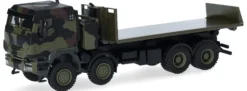 herpa 747356 Iveco Trakker geschützt 8x8 Wechsellader-LKW | Militärmodell 1:87