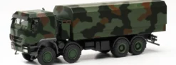herpa 746922 Iveco Trakker 8x8 geschützt Pritschen-LKW | LKW-Modell 1:87