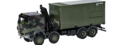 herpa 747288-002 Iveco Trakker 8x8 Kran Container Bundeswehr | Militärmodell 1:87