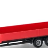 herpa 076913-002 LKW Tieflade-Tandemanhänger mit Auffahrrampen 2achs rot LKW-Modell 1:87