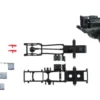 herpa 084123 Lowliner-Fahrgestell 2achs MAN TGX Euro6 2 Stück Bausatz 1:87