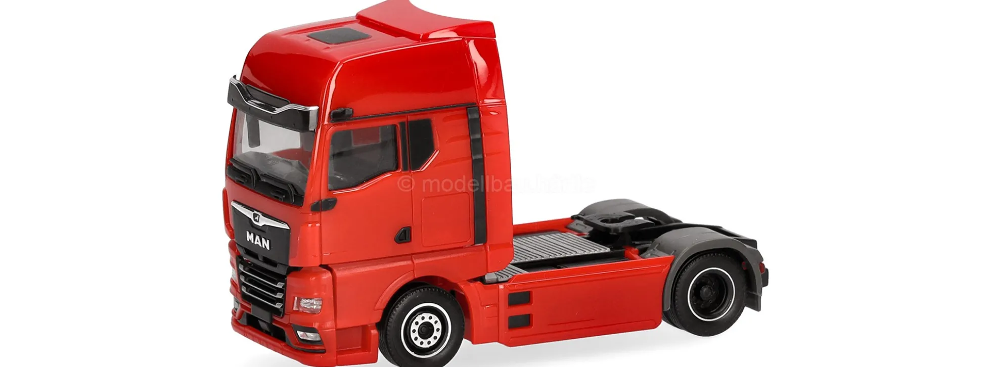 herpa 319751 MAN eTGX GX Zugmaschine - rot | LKW-Modell 1:87