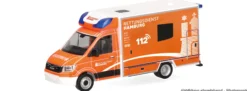 herpa 099196 MAN TGE Fahrtec Rettungsdienst Feuerwehr Hamburg | Blaulichtmodell 1:87