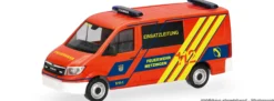 herpa 099967 MAN TGE Halbbus FD - FW Metzingen/ELW | Blaulichtmodell 1:87