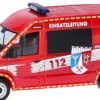 herpa 098731 MAN TGE Halbbus HD Feuerwehr Oberhausen Blaulichtmodell 1:87