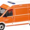 herpa 098540 MAN TGE Kasten HD - PORSCHE Werkfeuerwehr | Blaulichtmodell 1:87